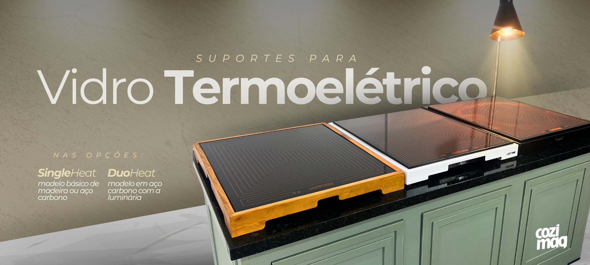 Suporte para o Vidro Termoelétrico